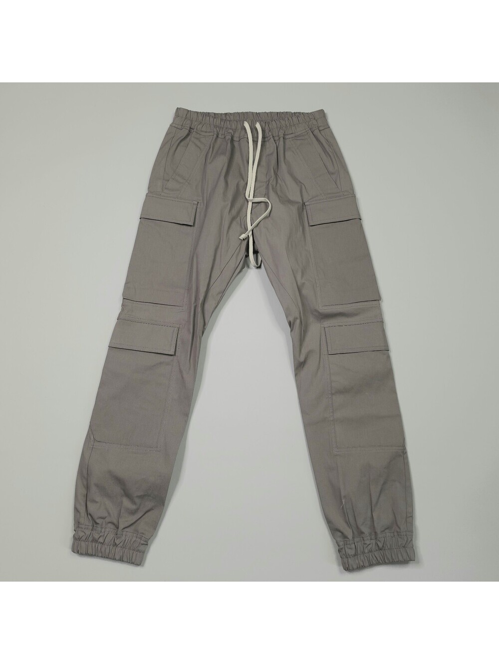 RARE Rick Owens Mastodon Megacargo Pants Lido SS 24 Dust Streetwear 48 IT 32x29